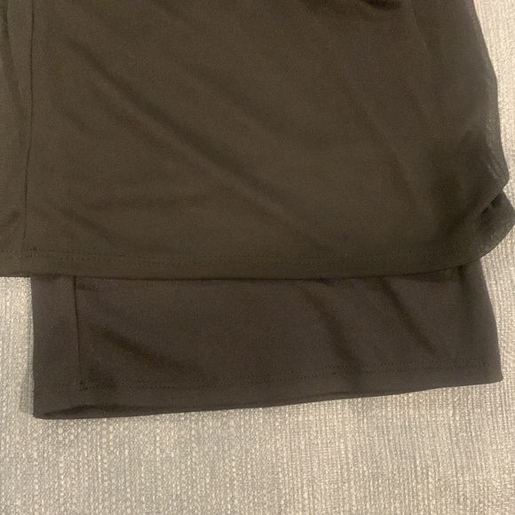 New Directions Sz M Black Pants w/sheer overlay & fancy elastic waistband NWOT - Picture 7 of 7